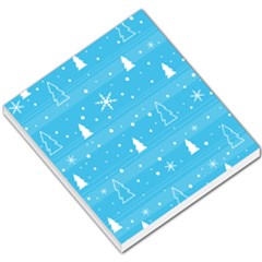 Blue Xmas Small Memo Pads by Valentinaart