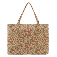 Geometric Bold Cubism Pattern Medium Tote Bag