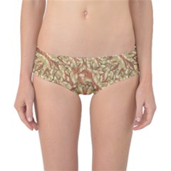 Geometric Bold Cubism Pattern Classic Bikini Bottoms