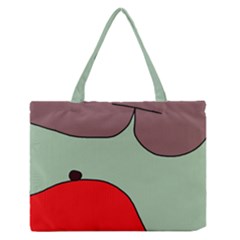 Nature Medium Zipper Tote Bag