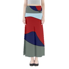 Decorative Design Maxi Skirts