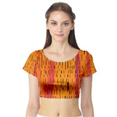 Rock Stone Short Sleeve Crop Top (tight Fit) by MRTACPANS