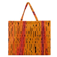 Rock Stone Zipper Large Tote Bag