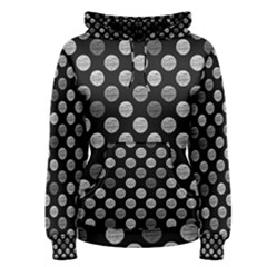 Death Star Polka Dots In Greyscale Women s Pullover Hoodie by fashionnarwhal