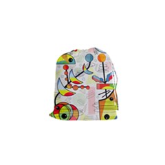 Happy Day Drawstring Pouches (xs) 