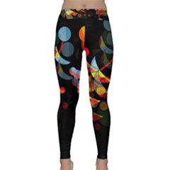 Magical Night  Yoga Leggings  by Valentinaart