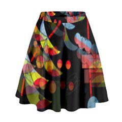 Magical Night  High Waist Skirt