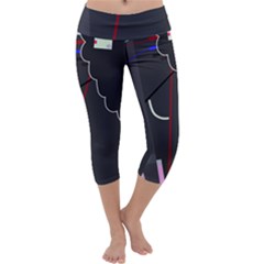 Plug In Capri Yoga Leggings