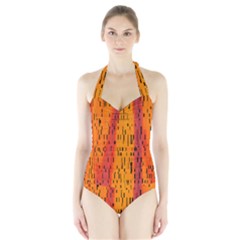 Clothing (20)6k,kgbng Halter Swimsuit