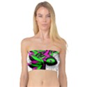 Spidie Lady sugar skull Bandeau Top View1