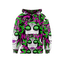 Spidie Lady Sugar Skull Kids  Pullover Hoodie by burpdesignsA