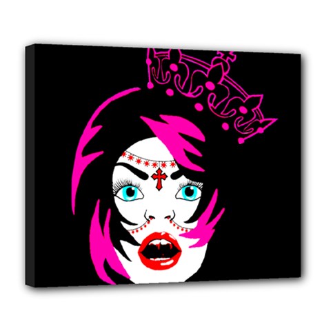 Vampire Gypsy Princess Deluxe Canvas 24  X 20  