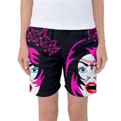 Vampire Gypsy Princess Women s Basketball Shorts by burpdesignsA