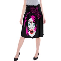 Vampire Gypsy Princess Midi Beach Skirt