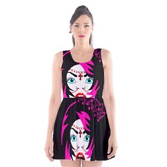 Vampire Gypsy Princess Scoop Neck Skater Dress