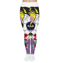 Gothic Sugar Skull Women s Tights