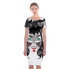 Gypsy Vampire Classic Short Sleeve Midi Dress