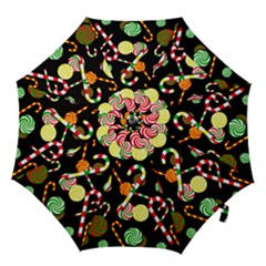 Xmas Candies  Hook Handle Umbrellas (large) by Valentinaart