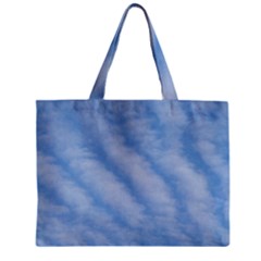 Wavy Clouds Zipper Mini Tote Bag