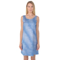 Wavy Clouds Sleeveless Satin Nightdress by GiftsbyNature