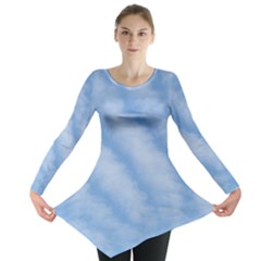 Wavy Clouds Long Sleeve Tunic 