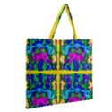 Shimmering Landscape Abstracte Zipper Large Tote Bag View2