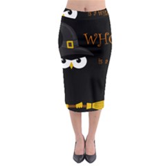 Who Is A Witch? Midi Pencil Skirt