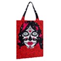 sugar skull red roses Classic Tote Bag View2