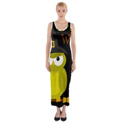 Who Is A Witch? - Yellow Fitted Maxi Dress by Valentinaart