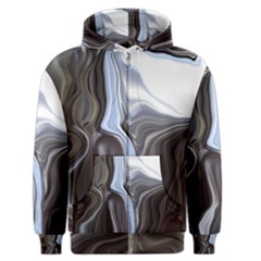 Metallic And Chrome Men s Zipper Hoodie by digitaldivadesigns