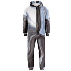 Metallic And Chrome Hooded Jumpsuit (men)  by digitaldivadesigns