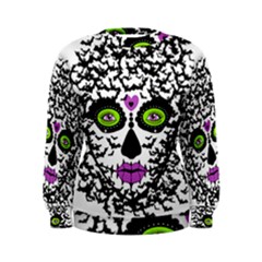 Bat Lady Sugar Skull Women s Sweatshirt