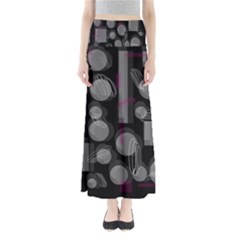 Come Down - Magenta Maxi Skirts by Valentinaart