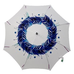 Watery Feather Hook Handle Umbrellas (medium)