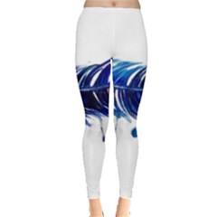 Watery Feather Leggings 