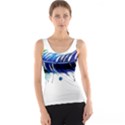 Watery Feather Tank Top View1