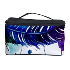 Watery Feather Cosmetic Storage Case by EverIris