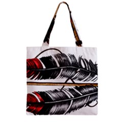 Order Of The Arrow Zipper Grocery Tote Bag by EverIris