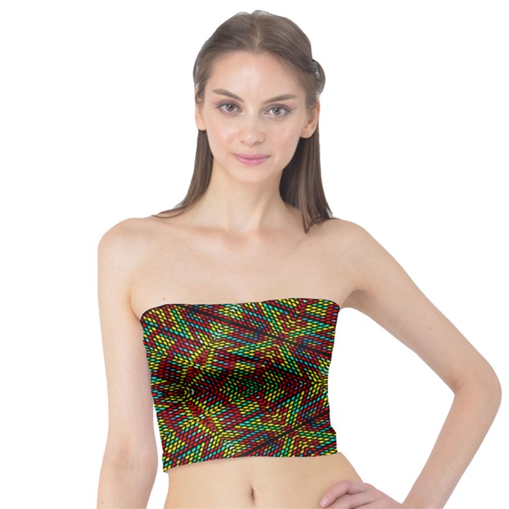 Mandela CHECK Tube Top