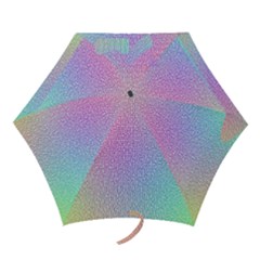 Rainbow Colorful Grid Mini Folding Umbrellas by designworld65