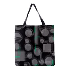 Come Down - Green Grocery Tote Bag