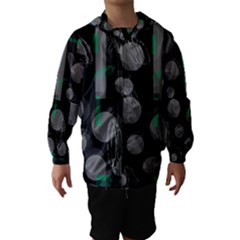 Come Down - Green Hooded Wind Breaker (kids) by Valentinaart