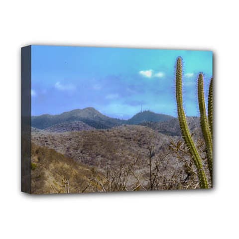 Landscape Scene Machalilla National Park Ecuador Deluxe Canvas 16  X 12   by dflcprints