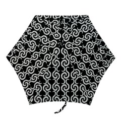 Black And White Pattern Mini Folding Umbrellas