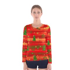 Xmas Magic Women s Long Sleeve Tee