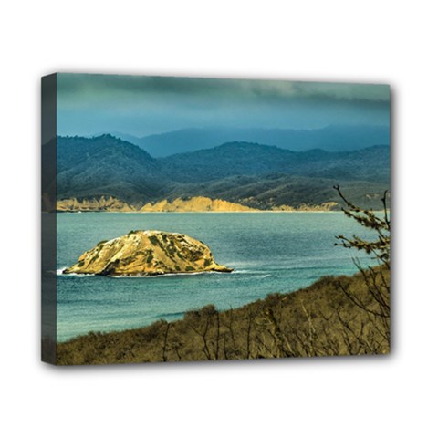 Mountains And Sea At Machalilla National Park Ecuador Canvas 10  X 8 