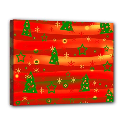 Christmas Magic Canvas 14  X 11  by Valentinaart