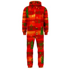 Christmas Magic Hooded Jumpsuit (men)  by Valentinaart