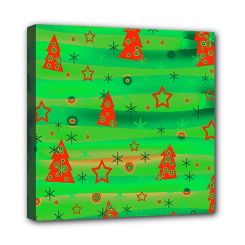 Xmas Magical Design Mini Canvas 8  X 8  by Valentinaart