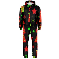 Merry Xmas Hooded Jumpsuit (men) 